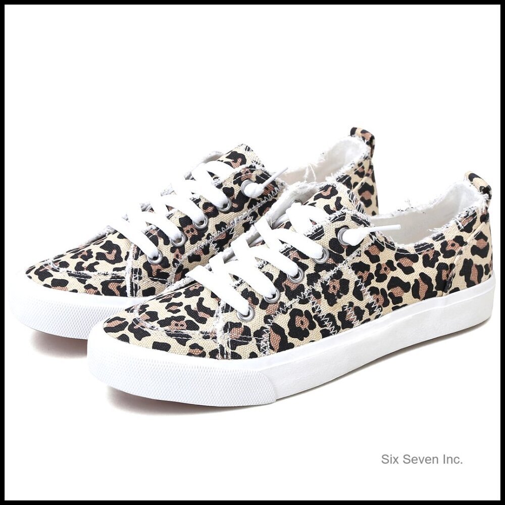 Fashion Sneakers Slip On Canvas Shoes Memory Foam Retro Chic Comfort Fit